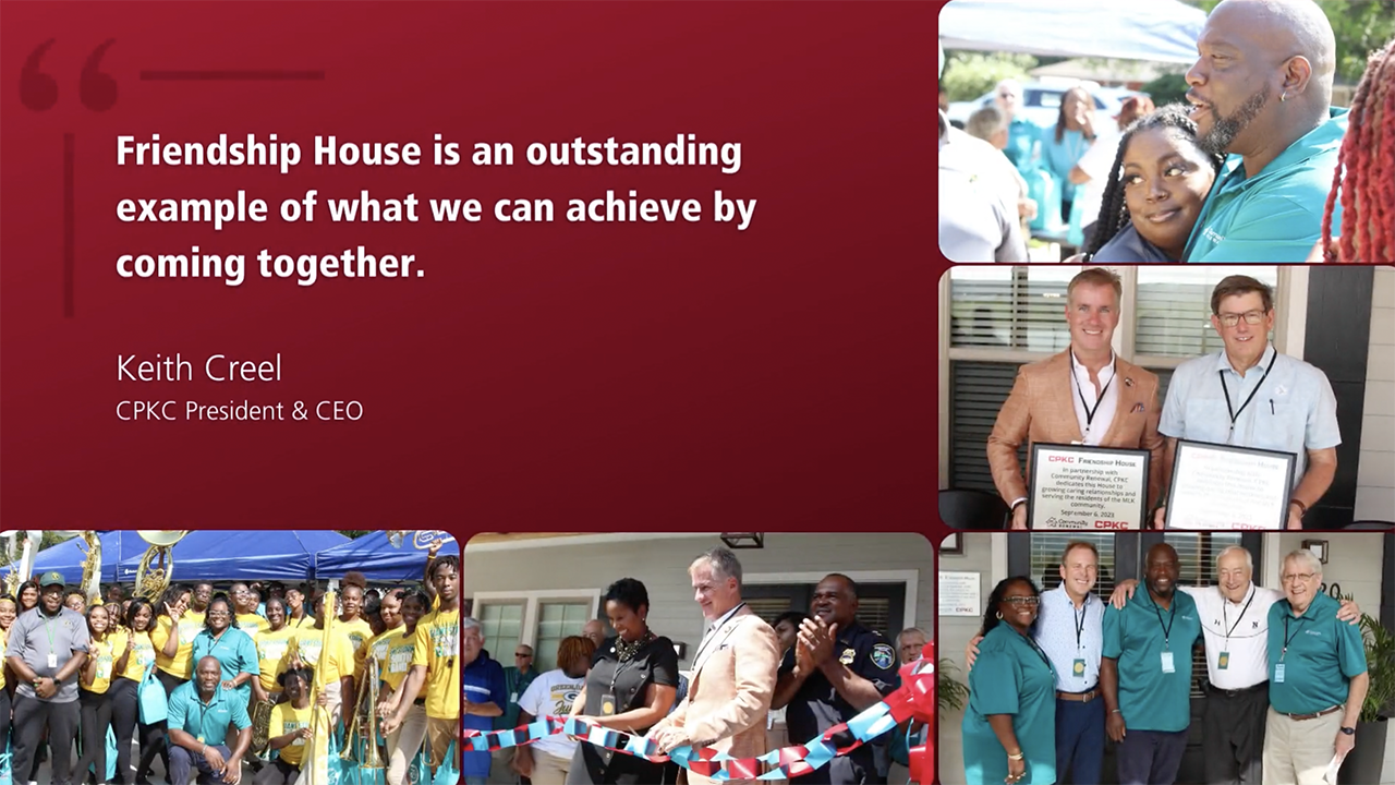 Community Renewal on Sept. 6 dedicated its newest “Friendship House,” thanks to community funding partner CPKC. (Photograph Courtesy of CPKC, via X, formerly known as Twitter)