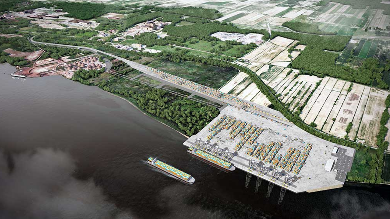 The Contrecoeur container terminal project, located about 25 miles from Montreal, would allow MPA to handle up to 1.15 million containers (20-foot equivalent units or TEUs) annually