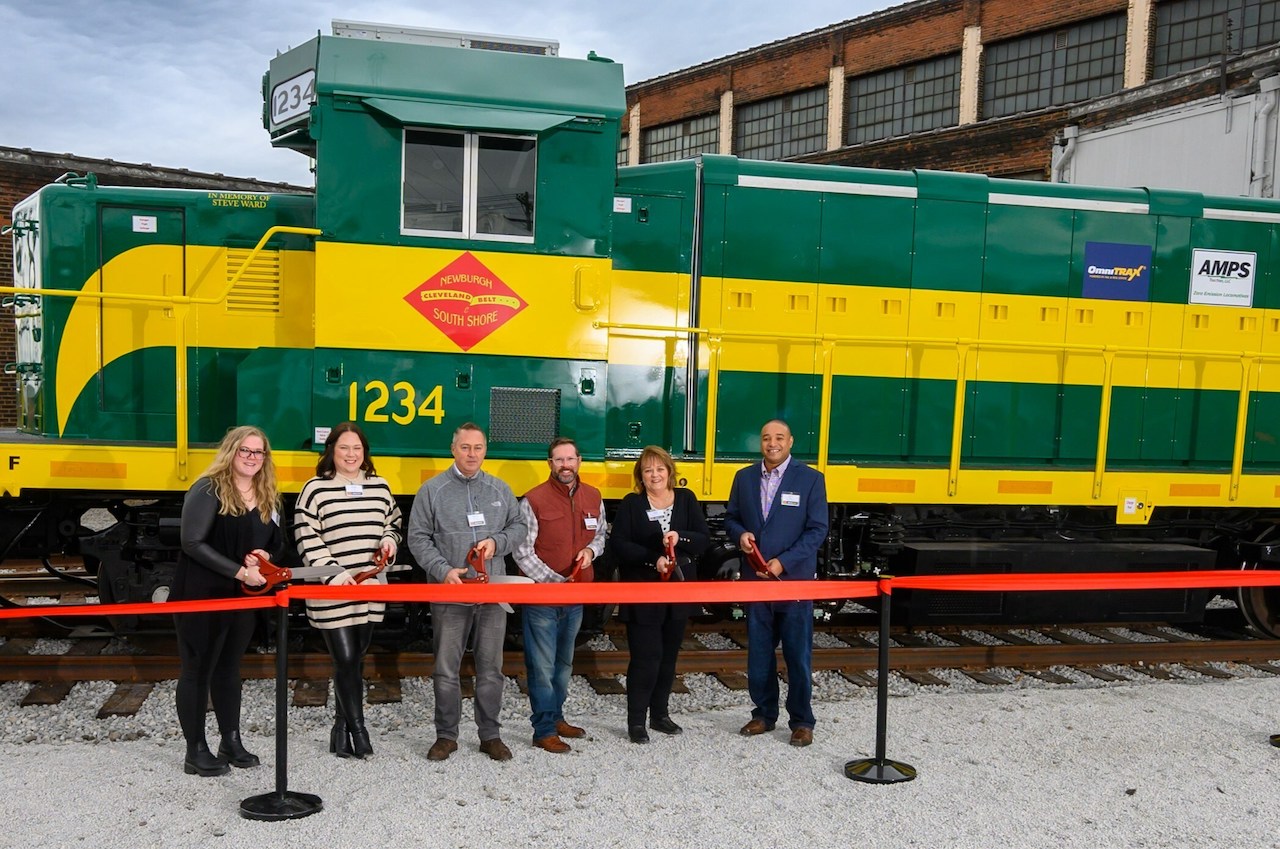 NSR deploys Ohio’s first electric locomotive.