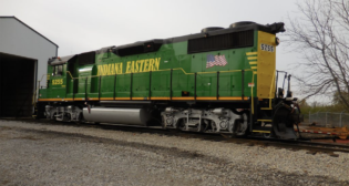 (Indiana Eastern Railroad Photograph)