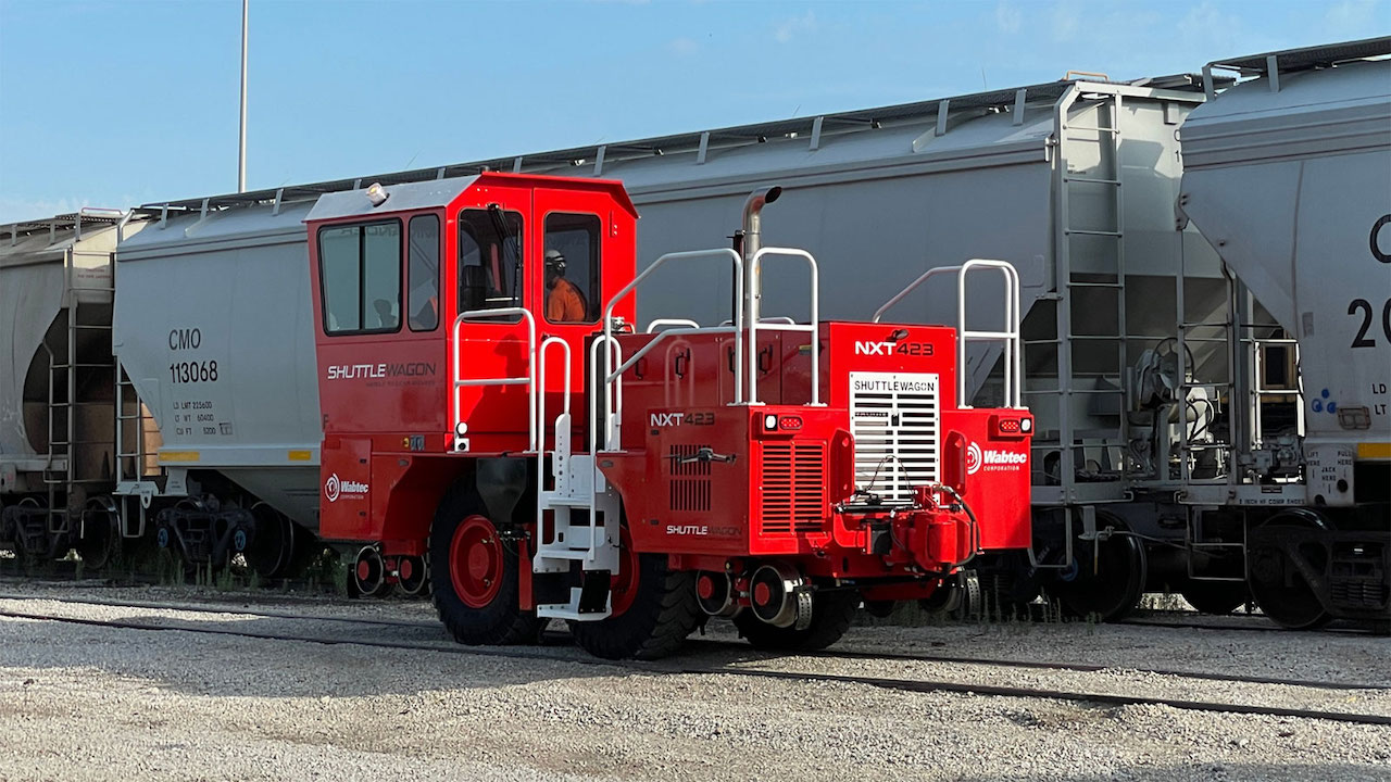 Wabtec's NXT series debuts with four dynamic models, offering tractive efforts ranging from 26,000 pounds to 41,300 pounds. (Photo: Wabtec)