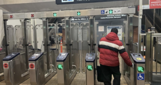 BART crews have installed prototype fare gates at West Oakland Station to “protect against fare evasion, expand access to transit-dependent riders, and reduce system downtime due to maintenance.” (BART Photograph)