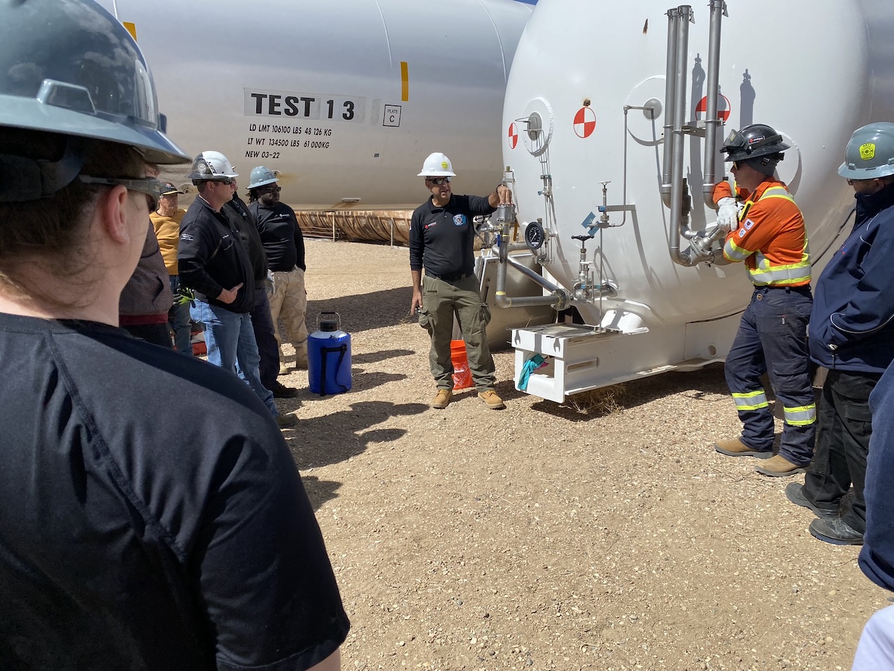 Figure 1. Training course in progress at the ARTC located at the TTC. (TTC Operated by ENSCO)