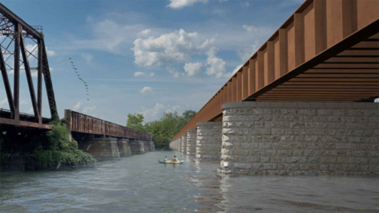 VPRA selects Skanska/Flatiron Joint Venture for the Long Bridge-North Package and Flatiron/Herzog Joint Venture for the Franconia-Springfield Bypass. (Rendering Courtesy of VPRA)