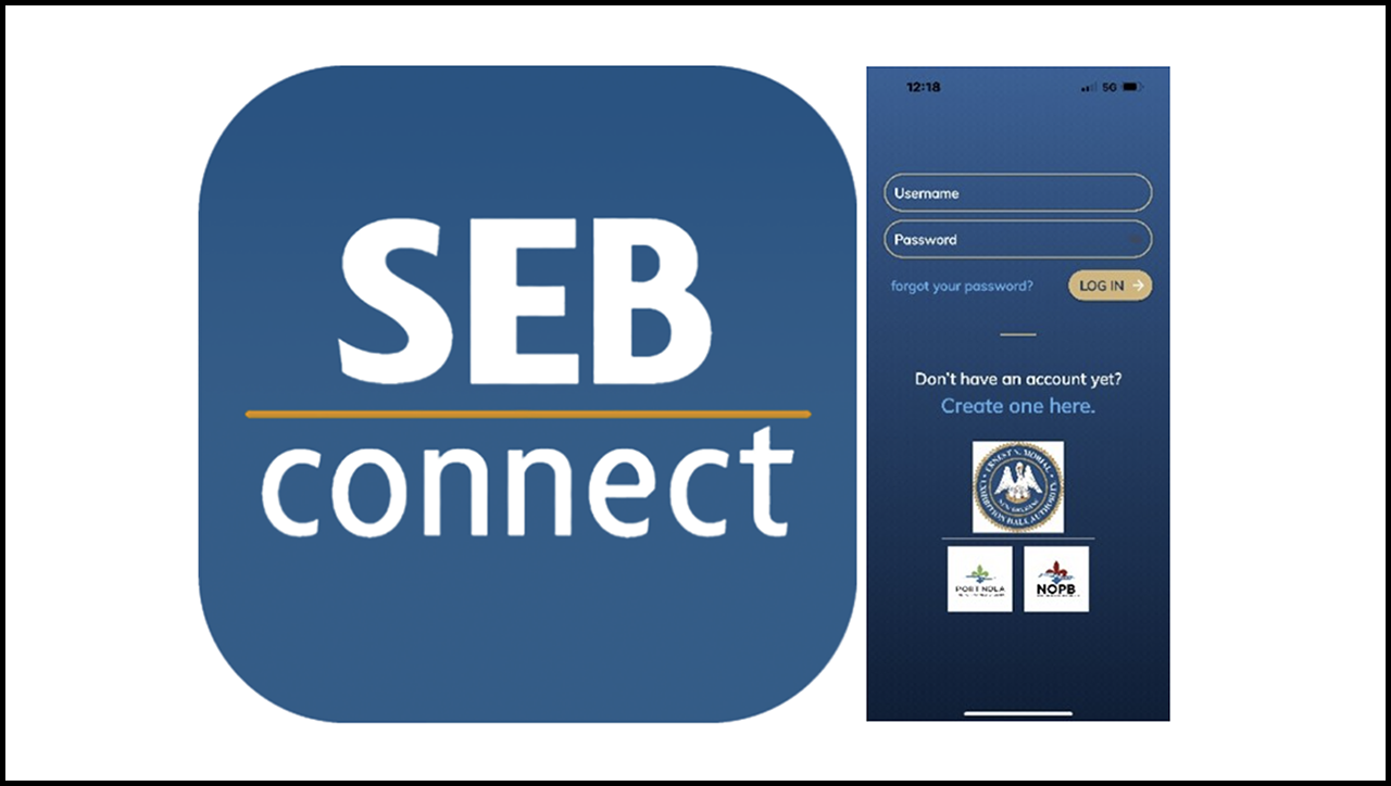 The New Orleans Ernest N. Morial Convention Center’s SEBconnect online portal and app connects small and emerging business owners in real-time with available contracting, purchasing and new business opportunities at the Convention Center, New Orleans Public Belt Railroad and the Port of New Orleans.