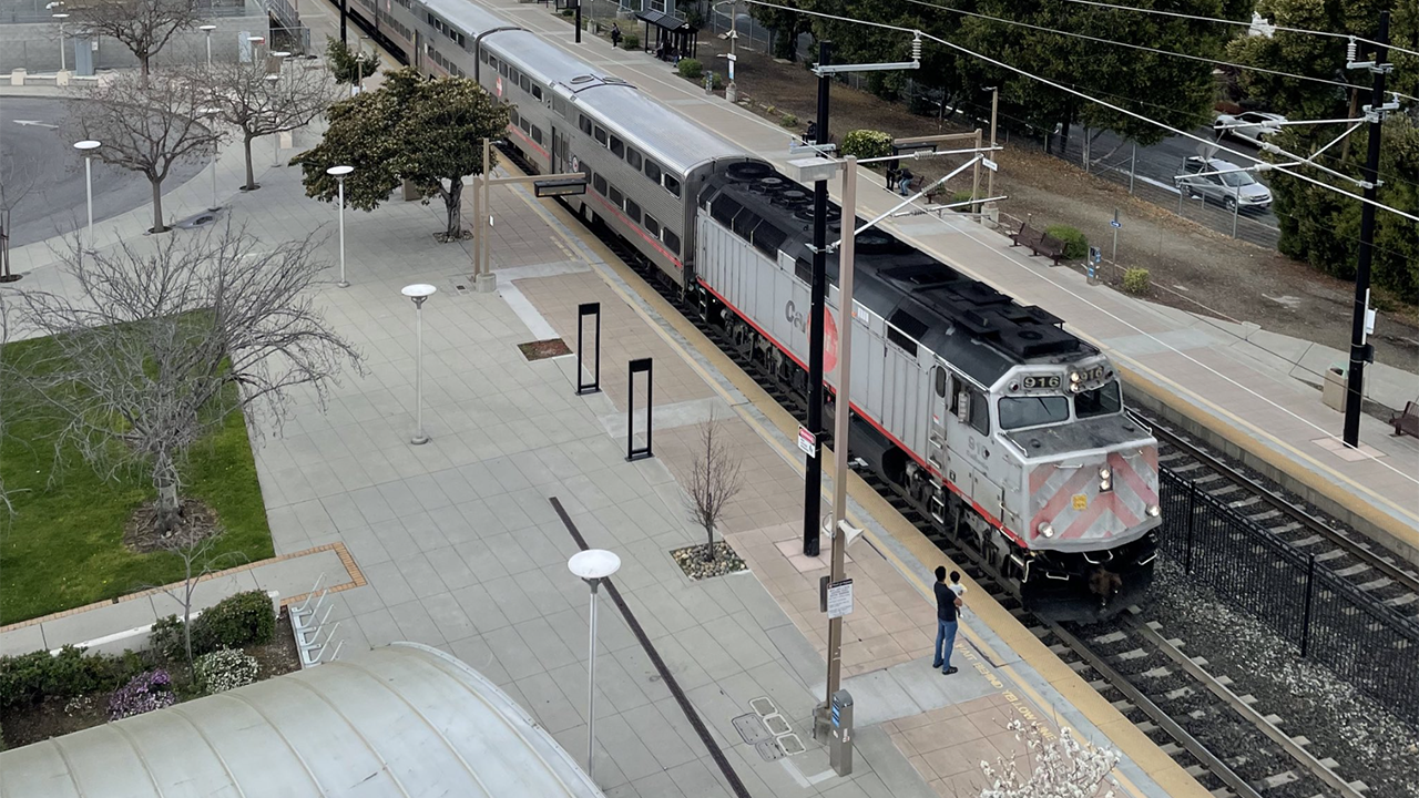 Caltrain is shipping 32 of its nearly 40-year-old Nippon Sharyo gallery cars (pictured) for storage in Petaluma, Calif., where they will await a buyer. The transit agency, which had not recently used the cars in revenue service, is making room for its new electric fleet from Stadler, slated to start running this fall. (Caltrain Photograph)
