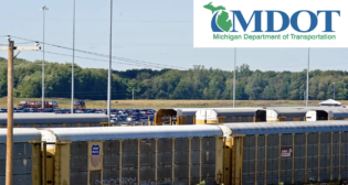 MDOT on March 15 awarded CSX a $5 million grant for intermodal terminal improvements in Detroit. (Photograph Courtesy of MDOT via X, formerly known as Twitter)