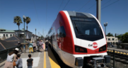 Caltrain on May 11 held the third public tour of its new EMUs, which are scheduled to begin revenue service this September. (Caltrain Photograph)