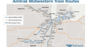 Starting May 21, a second daily Amtrak train will be offered between St. Paul and Chicago, via Milwaukee, the state-sponsored Borealis , whose name “was determined in a collaborative process,” Amtrak spokesman Marc Magliari told Railway Age. “It is a reference to the north direction, in Latin.” (Amtrak Map)