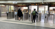 Contactless fare payment is slated for rollout at MBTA this summer on subways, buses and any above-ground Green Line trains, according to Boston’s WBZ-TV, a CBS affiliate. (MBTA Photograph)